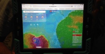 Preparing our boat for a hurricane